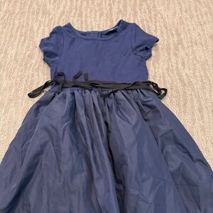 Polo Ralph Lauren Girls Navy Blue Dress Size 6